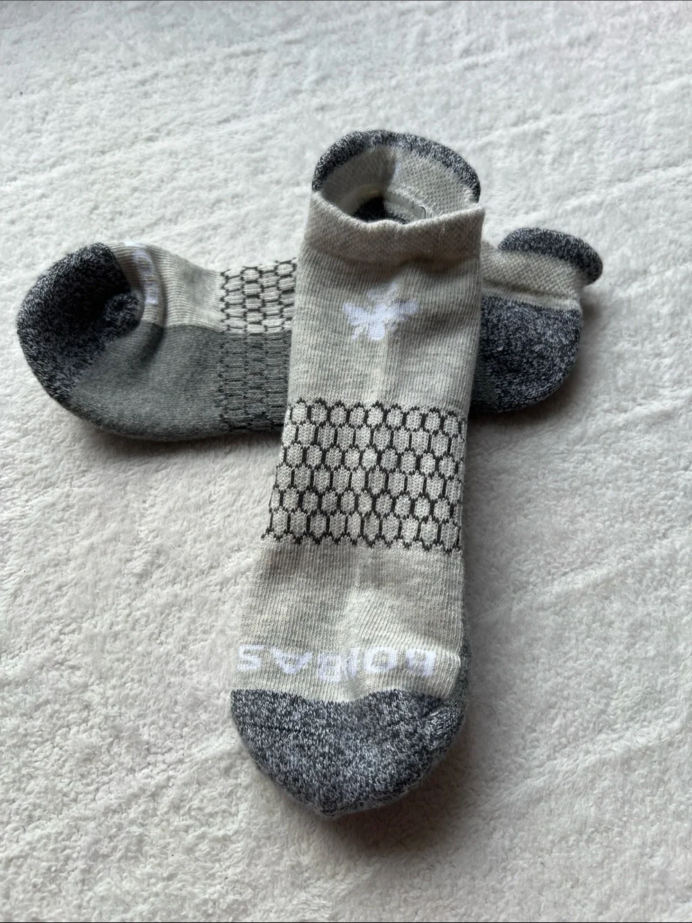 BOMBAS Women’s Original Ankle Socks - Triple Grey